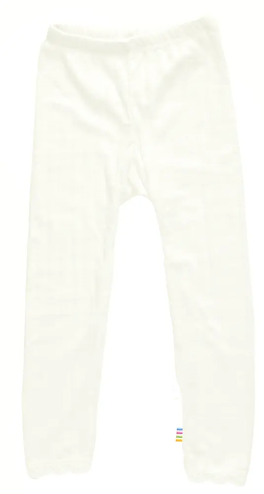 Uld Leggings med Hulmønster fra Joha - Blød og Elegant