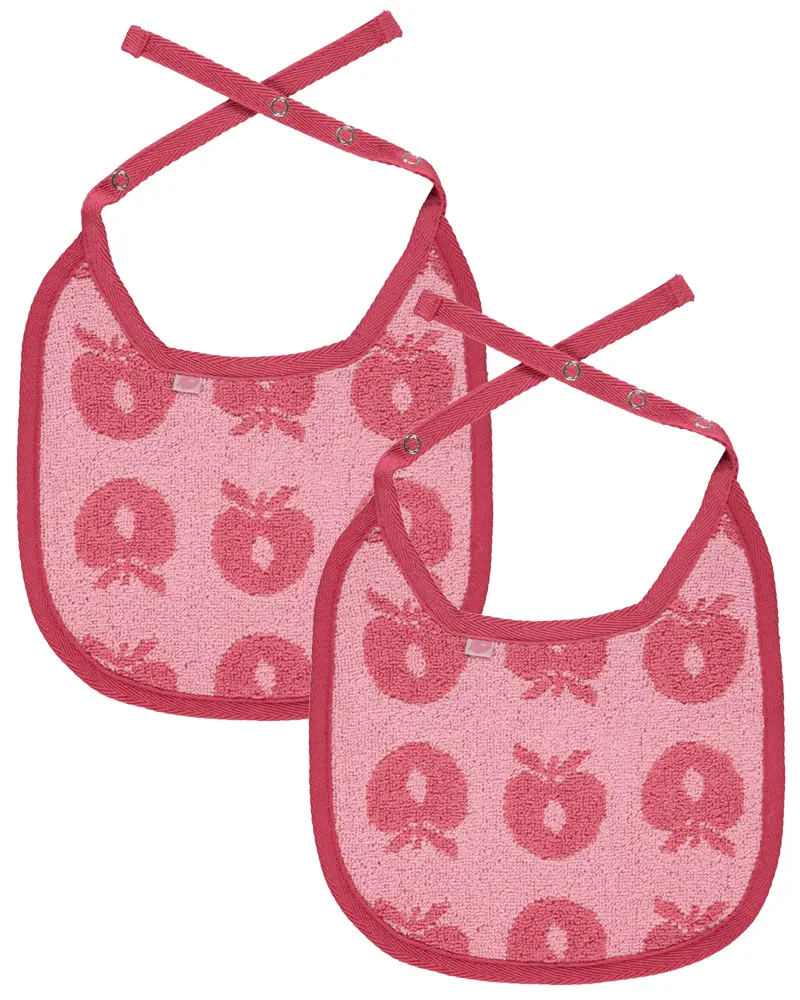 2 Pak Lille Hagesmæk Med æbler   Sea Pink fra Småfolk