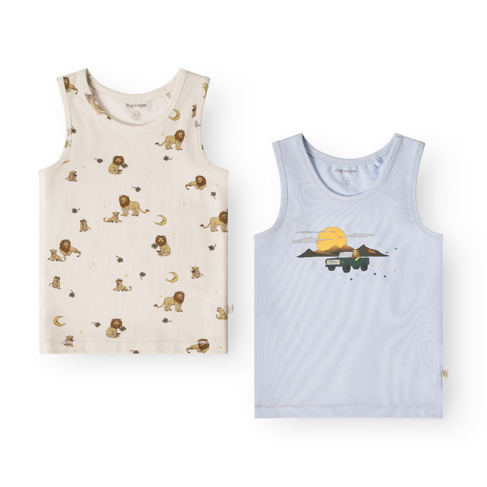 That's Mine   Emil Undertrøje 2 Pak   Lion   92cm   2y fra That's Mine