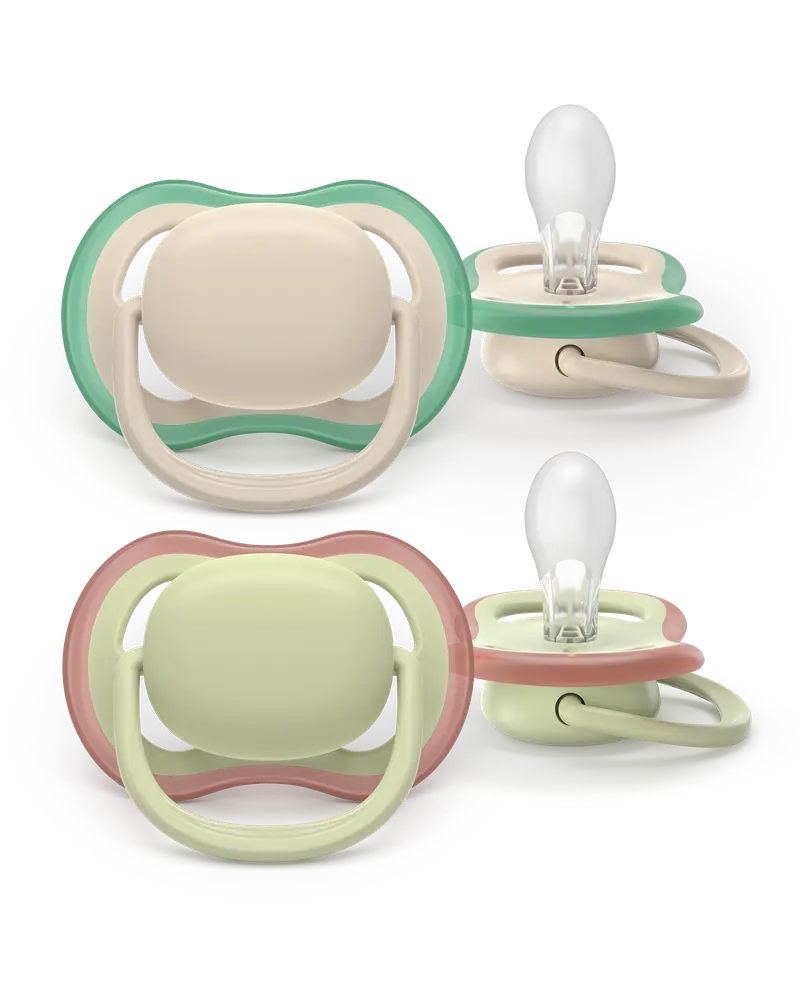 Sut Ultra Air, 6 18 M, Lys Beige Lysegrøn fra Philips Avent