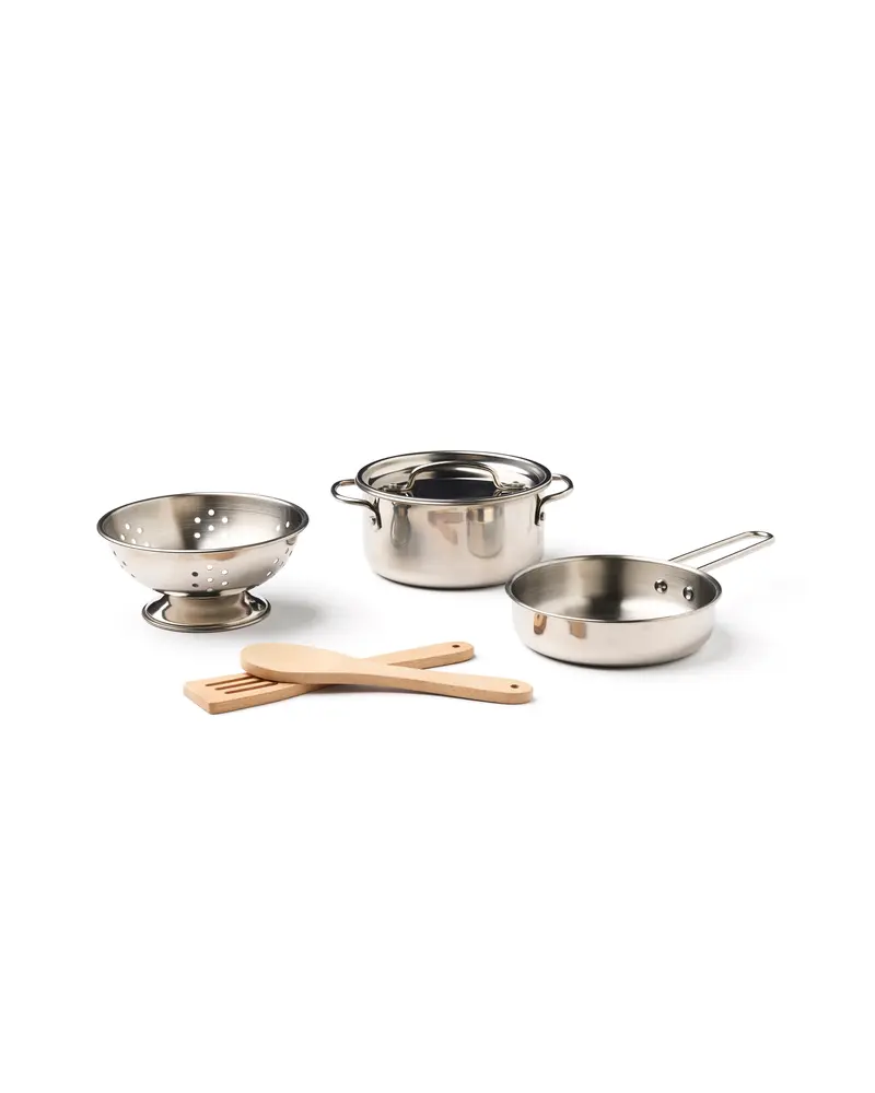 Pandesæt I Rustfrit Metal fra Kidsconcep