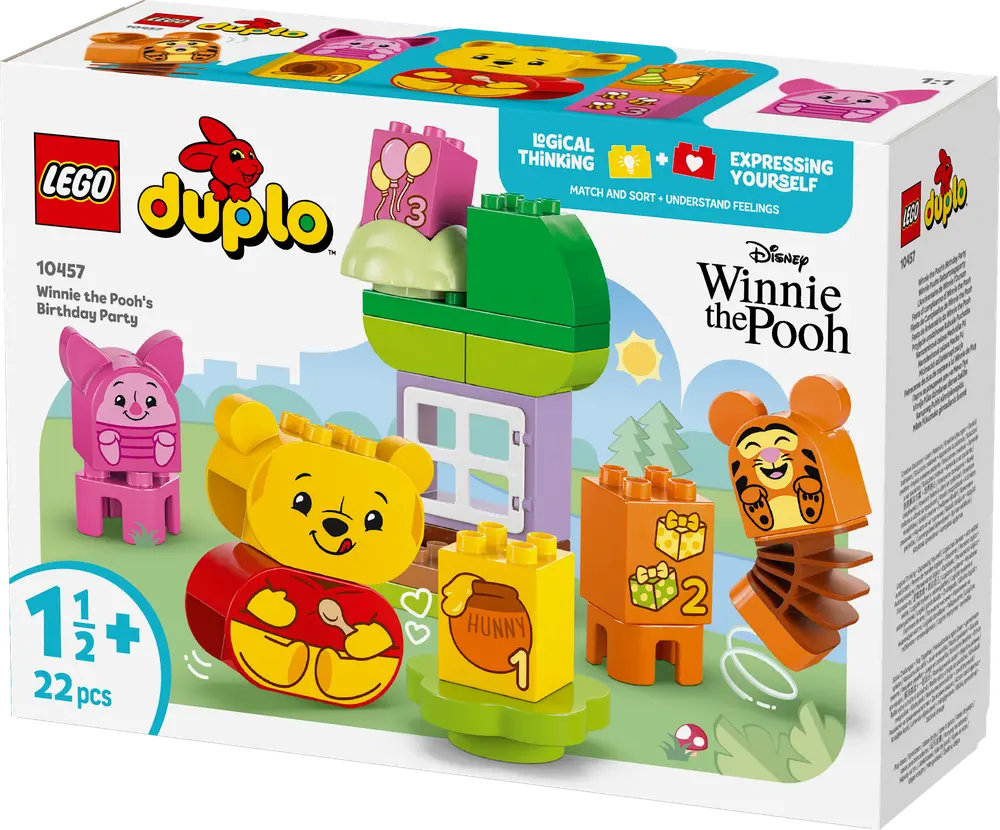 Peter Plys' Fødselsdagsfest 10457 fra Lego Duplo