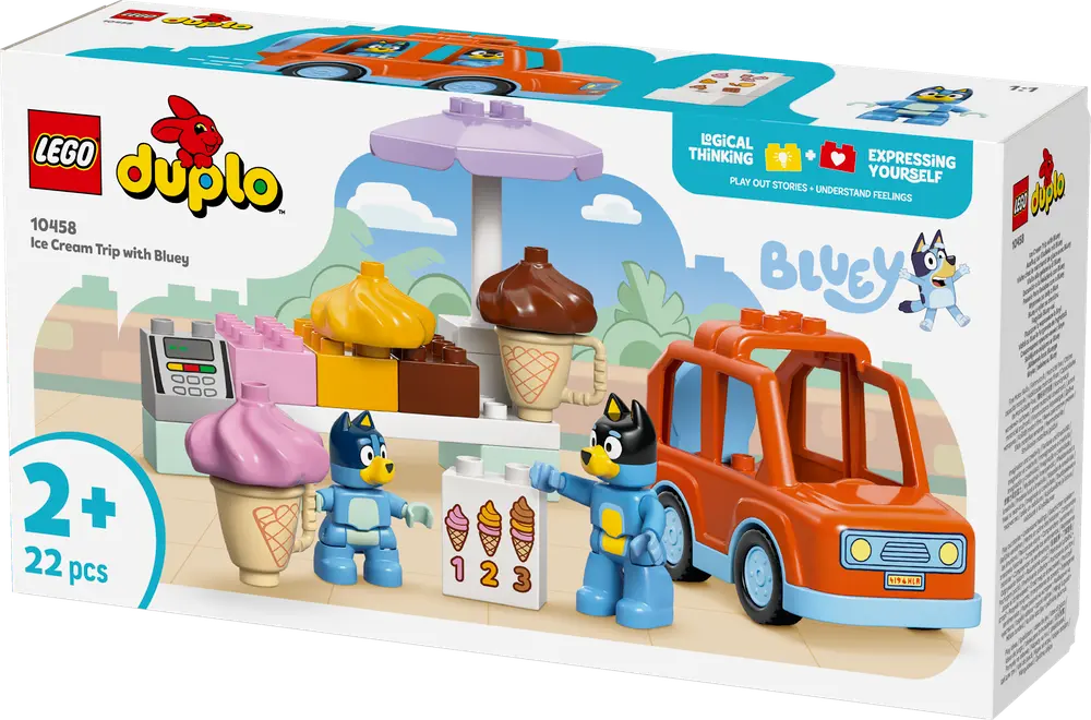 Is Udflugt Med Bluey 10458 fra Lego Duplo