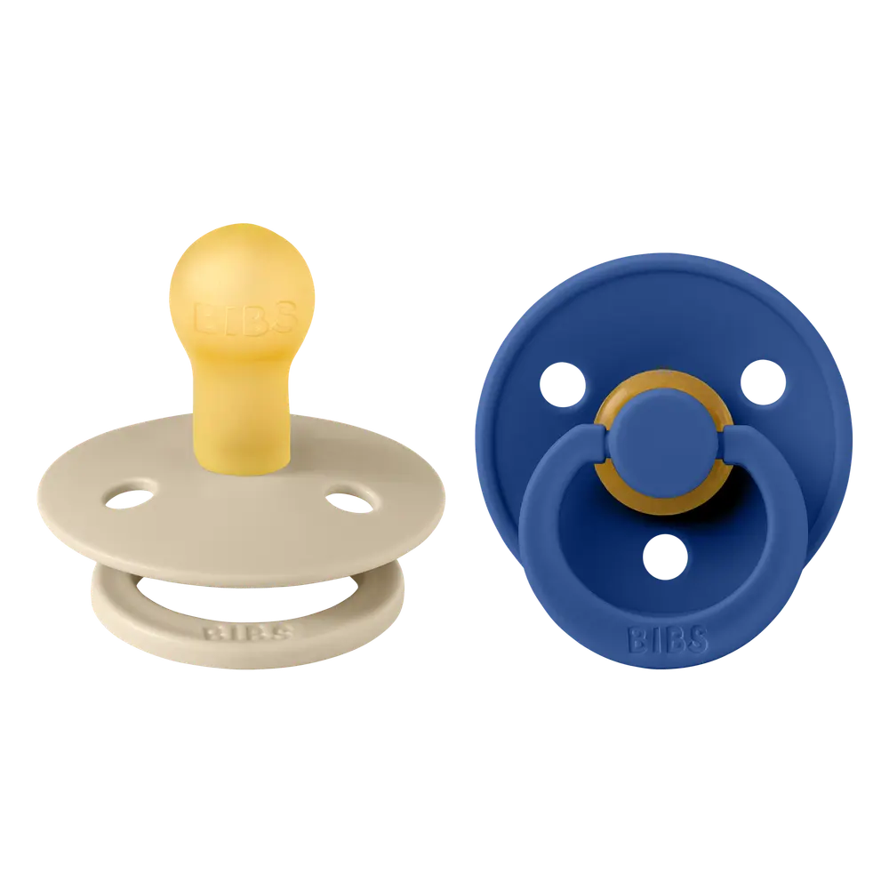 2 Pk. Colour 2 Pk Latex 0 6 Mdr. Vanilla Cornflower fra Bibs