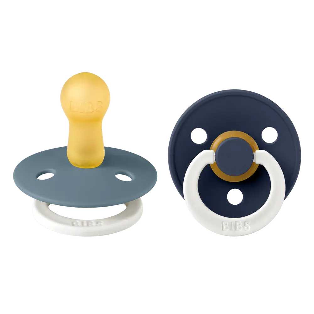 Colour 2 Pk Latex Str. 2 Petrol Glow Deep Space Glow fra Bibs