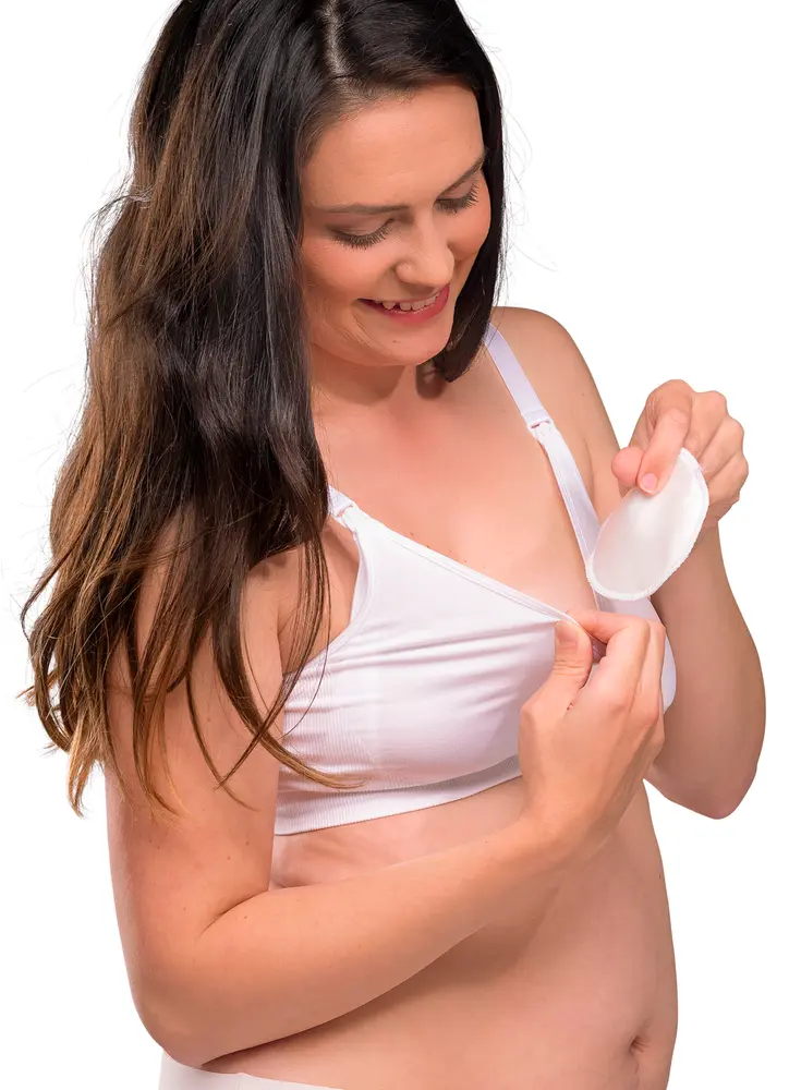 Ammeindlæg I Natur Silke   White 6 Stk. fra Carriwell