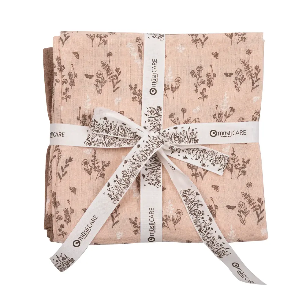 Stofble 2 Pak, 75x75 Cm   Flora fra Müsli