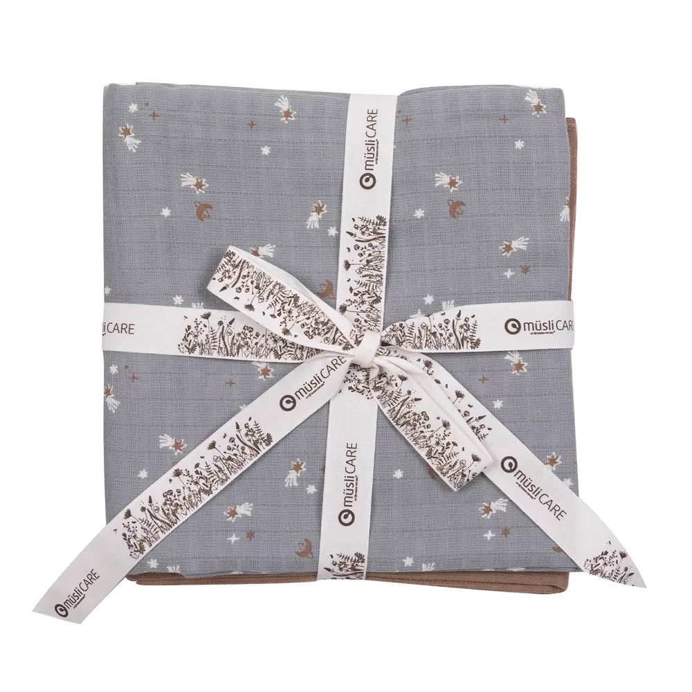 Stofble 2 Pak,  75x75 Cm   Stars fra Müsli