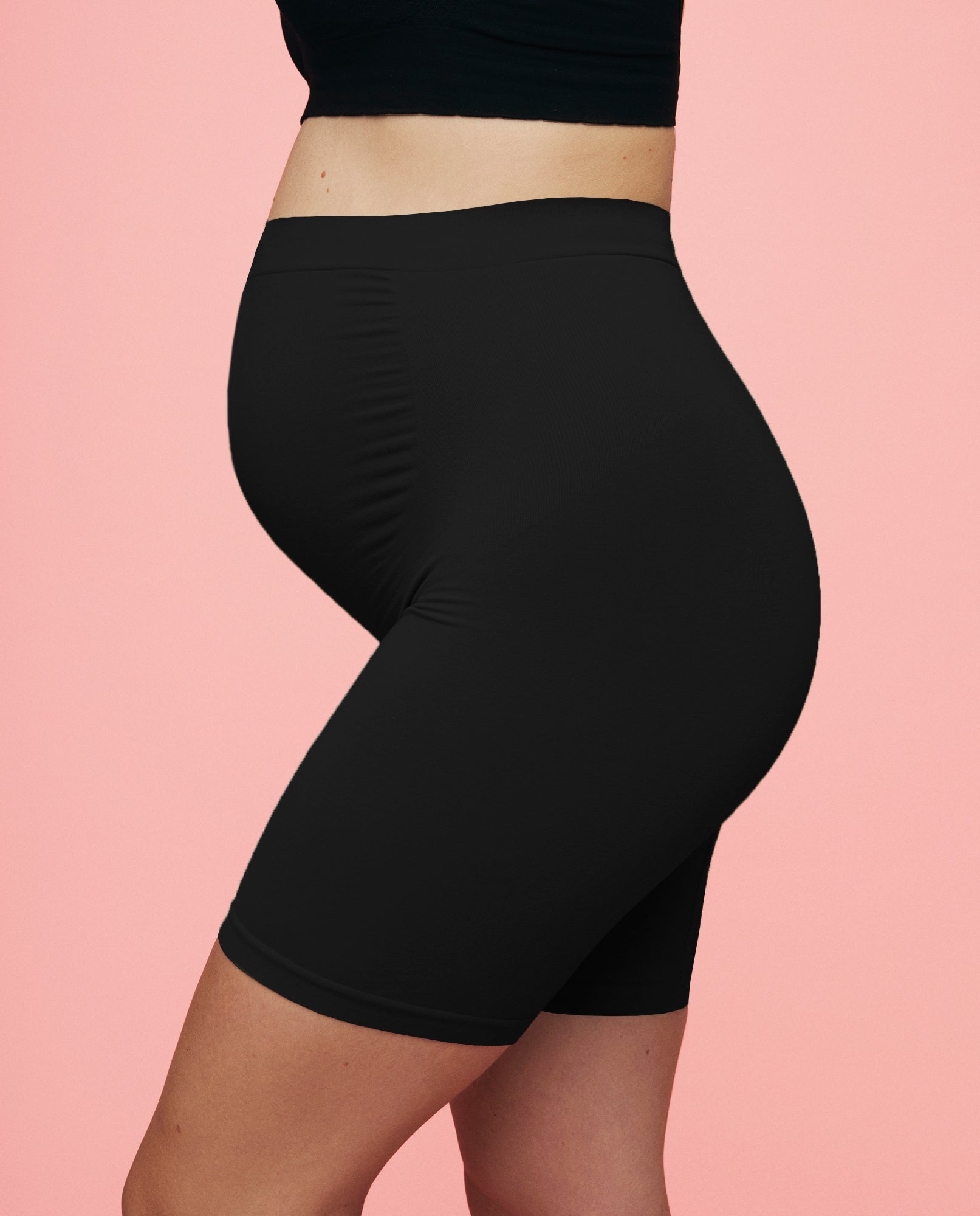 Gravid Shorts M. Støttefunktion Sort   S fra Momkind