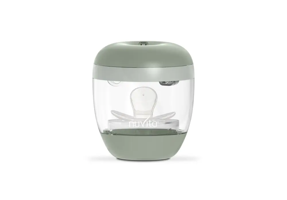 1556 Melly Plus Uv Steriliser  Sage Green fra Nuvita