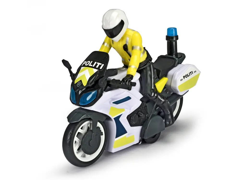 Yamaha Politi Motorcykel fra Dickie Toys