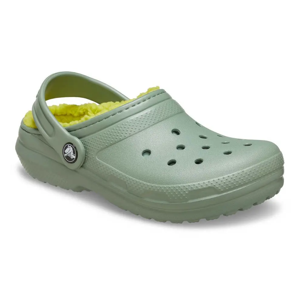 Classic Lined Clog T   Moss   22 23 fra Crocs