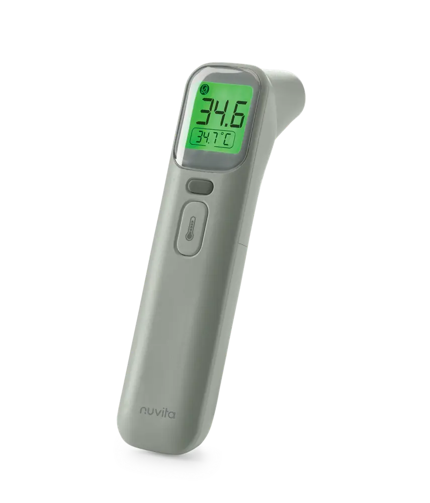 2075 Digitalt Hoved  Og øretermometer fra Nuvita