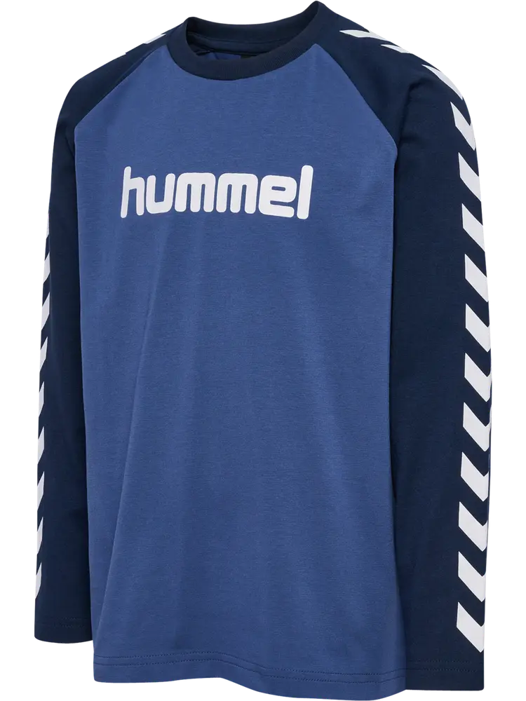 Boys T Shirt L S   7149   104 fra Hummel