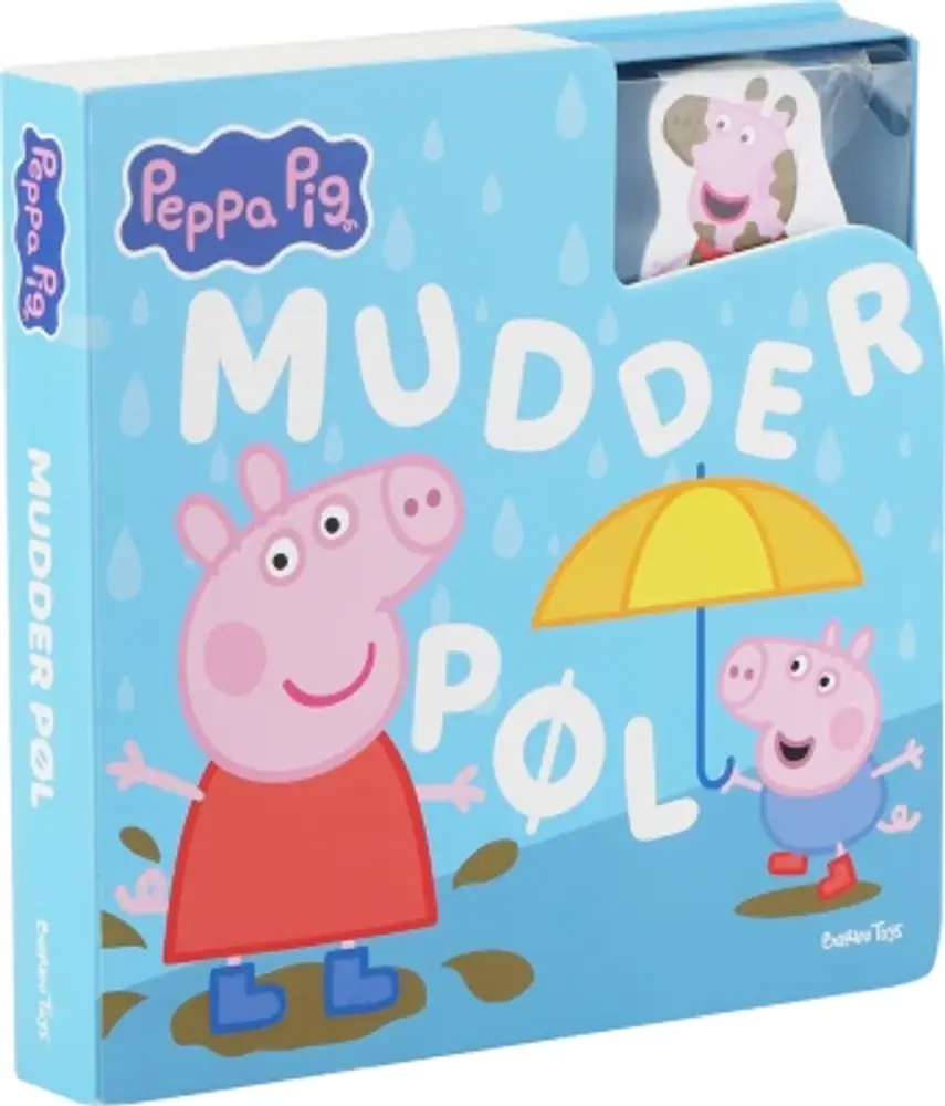 Gurli Gris Figur Bog   Mudderpøl fra Barbo Toys