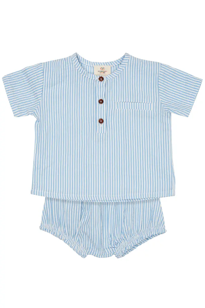 Bæk Og Bølge Baby Set   Sky Blue   92 fra Copenhagen Colors