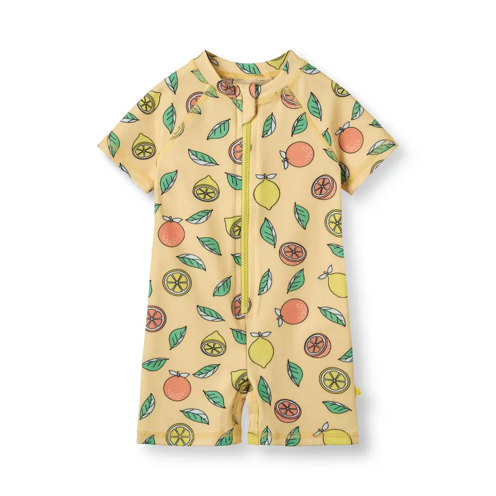 Badedragt Uv50   Custard   62 fra Småfolk