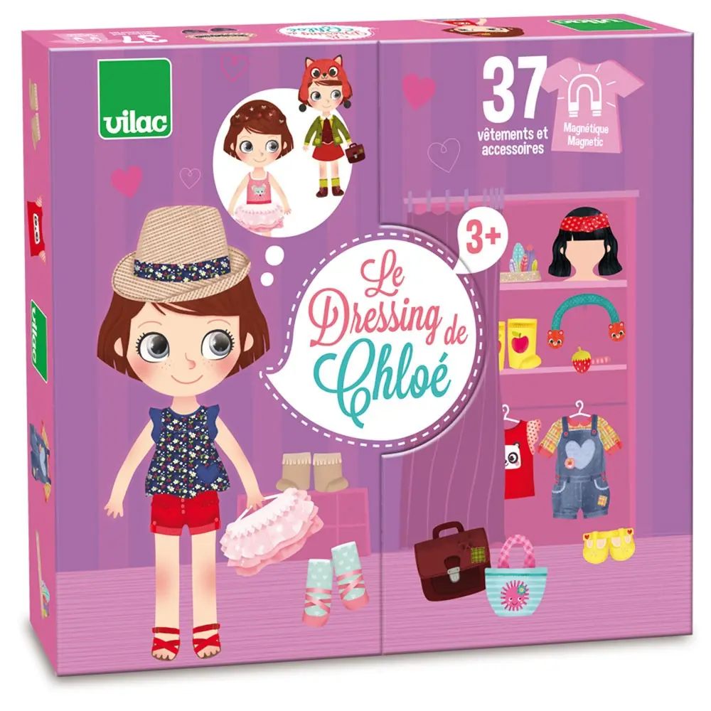 Påklædningsdukke   Magnetisk fra Vilac