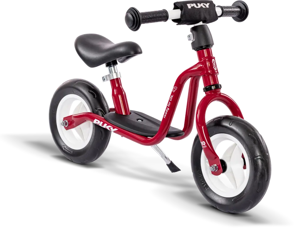 Løbecykel   Lr M Chili Rød   Med Støttefod fra Puky