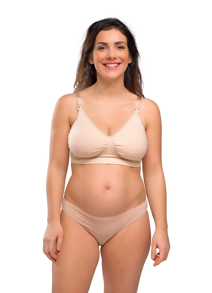 Graviditets & Amme Bh Med Carri Gel Beige S fra Carriwell