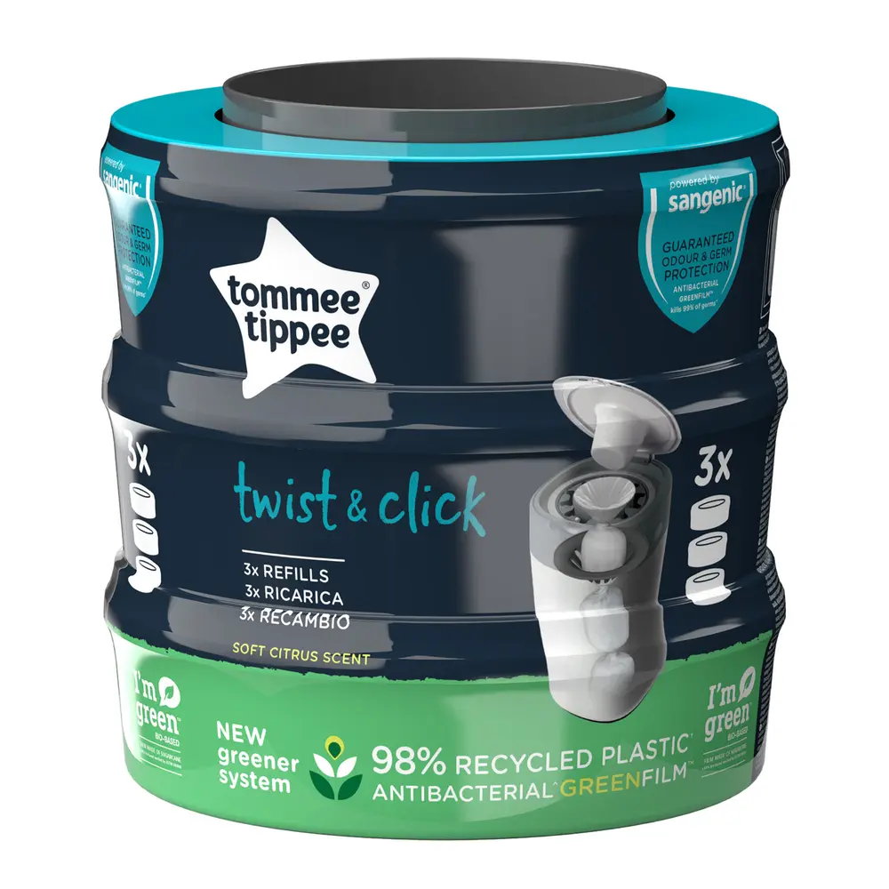 Twist Click 3 Pak Refill fra Tommee Tippee