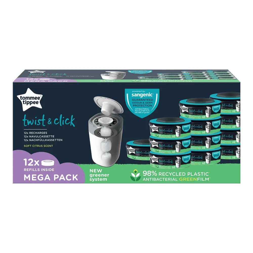 Twist Click 12 Pak Refill fra Tommee Tippee