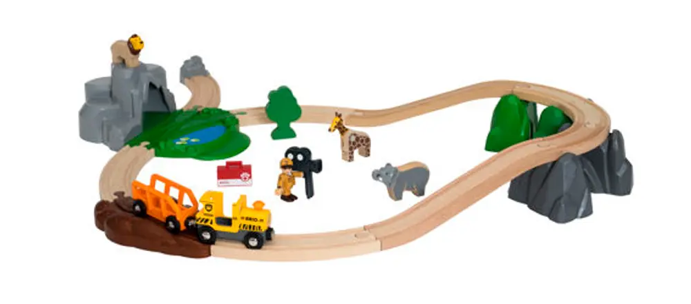 Safarieventyrsæt, Togbane fra Brio