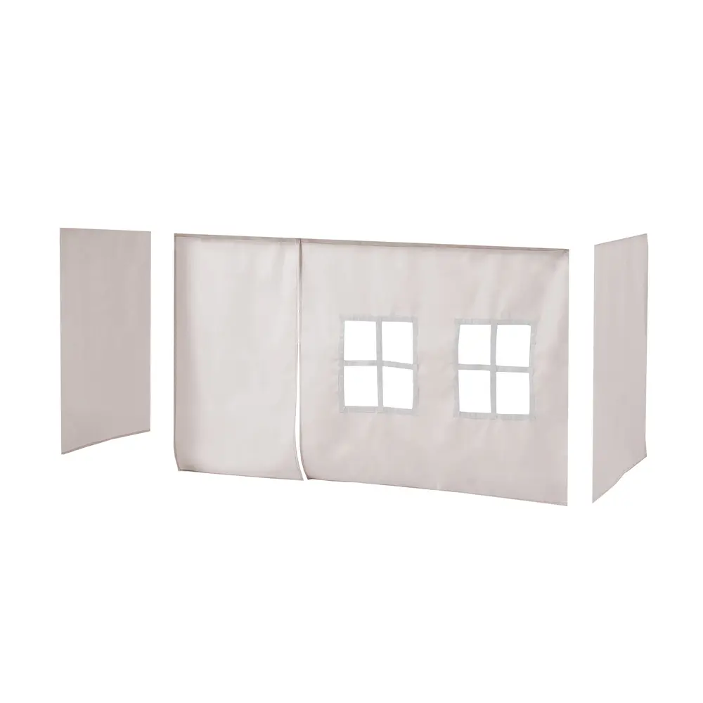 Sengeforhæng 70x160 Cm, Silver Cloud fra Hoppekids