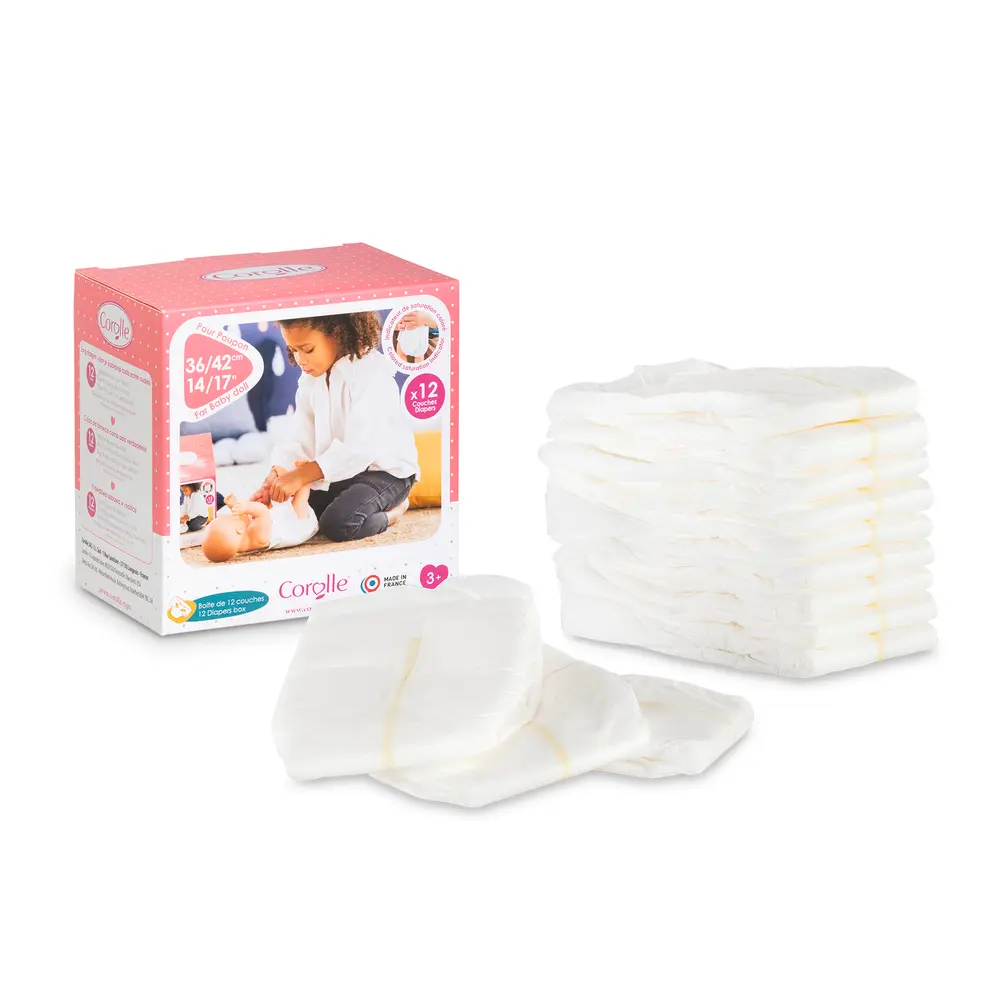 Dukketilbehør, Bleer, 36 Cm fra Corolle