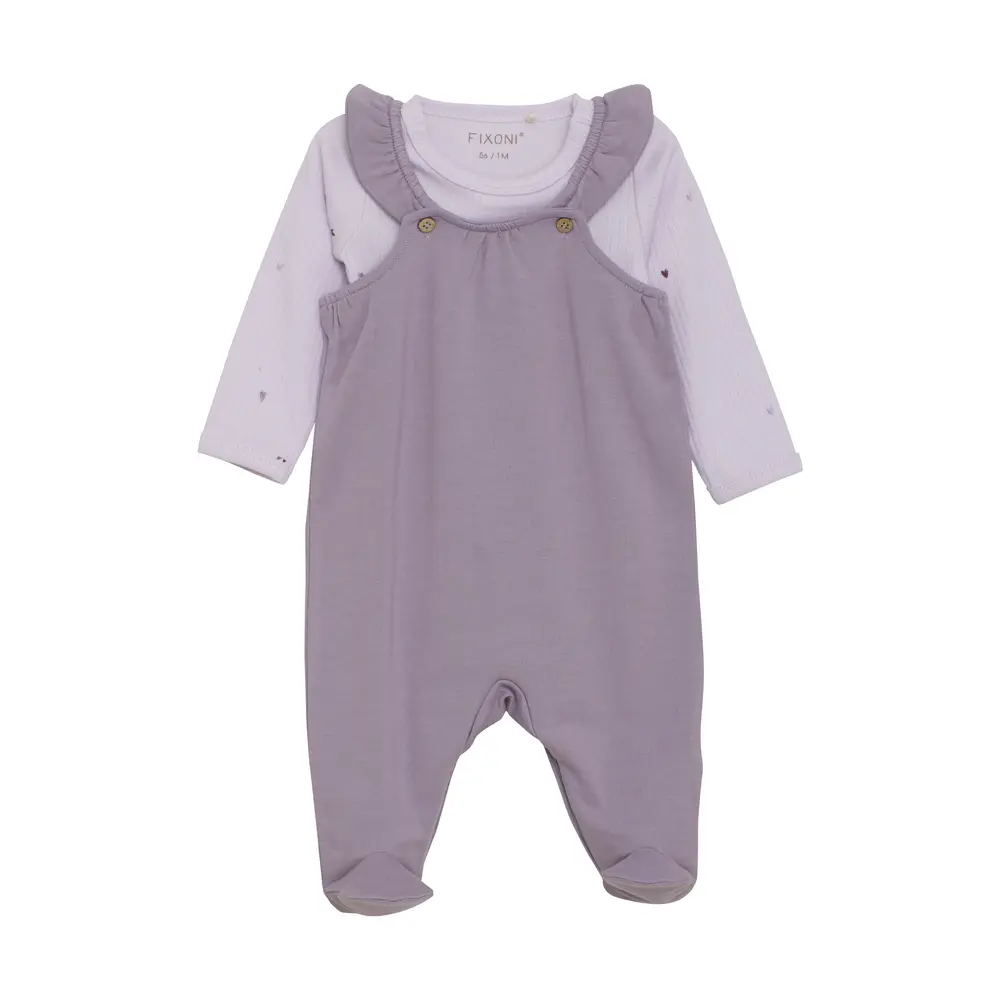Sæt M. Body Og Sweat Romper   6810   68 fra Fixoni