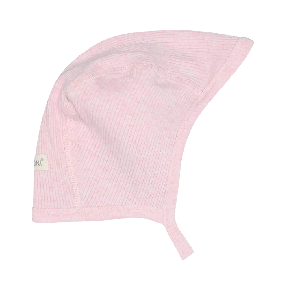 Hjelm Melange Rib   Bleached Mauve Melange   6268 fra Fixoni