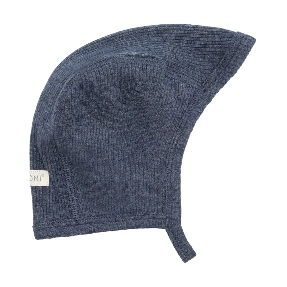 Hjelm Melange Rib   Vintage Indigo Melange   6268 fra Fixoni