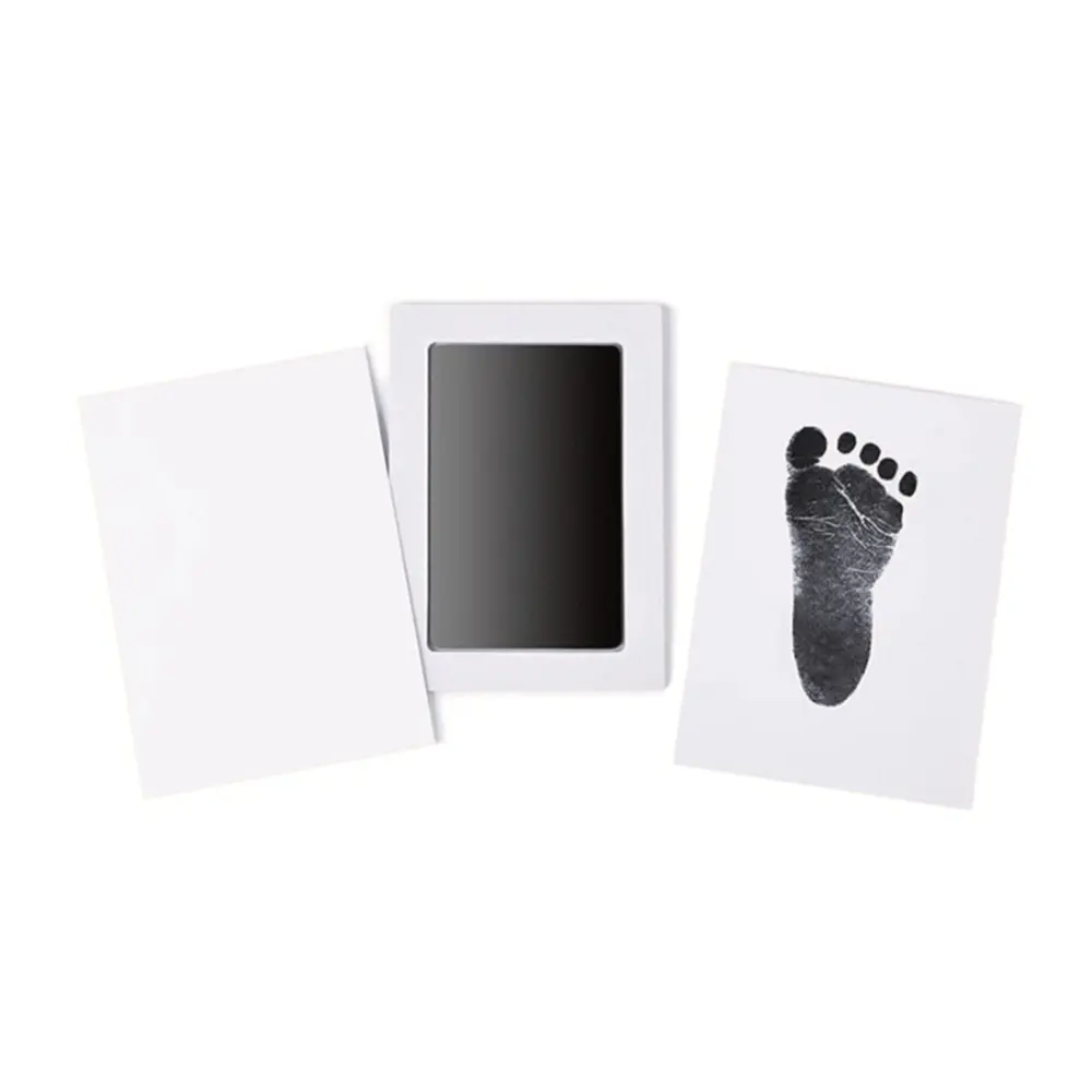 Blæk Fod Håndaftrykssæt fra Bambam