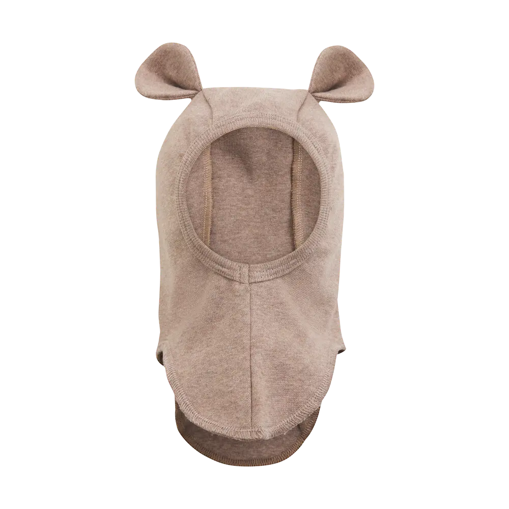 Elefanthue M. ører Bomuldsrib   Savannah Melange   12 24 Mdr. fra Huttelihut