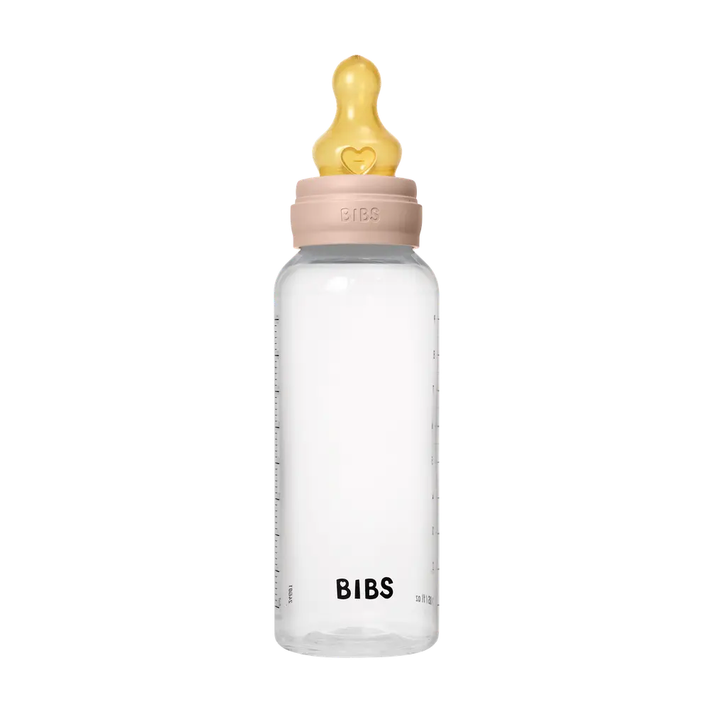 Baby Bottle Latex 1 Pack 270 Ml Blush fra Bibs