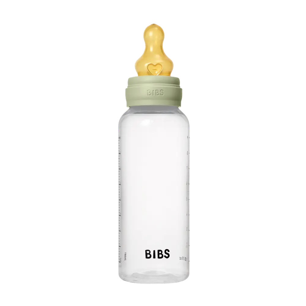 Baby Bottle Latex 1 Pack 270 Ml Sage fra Bibs