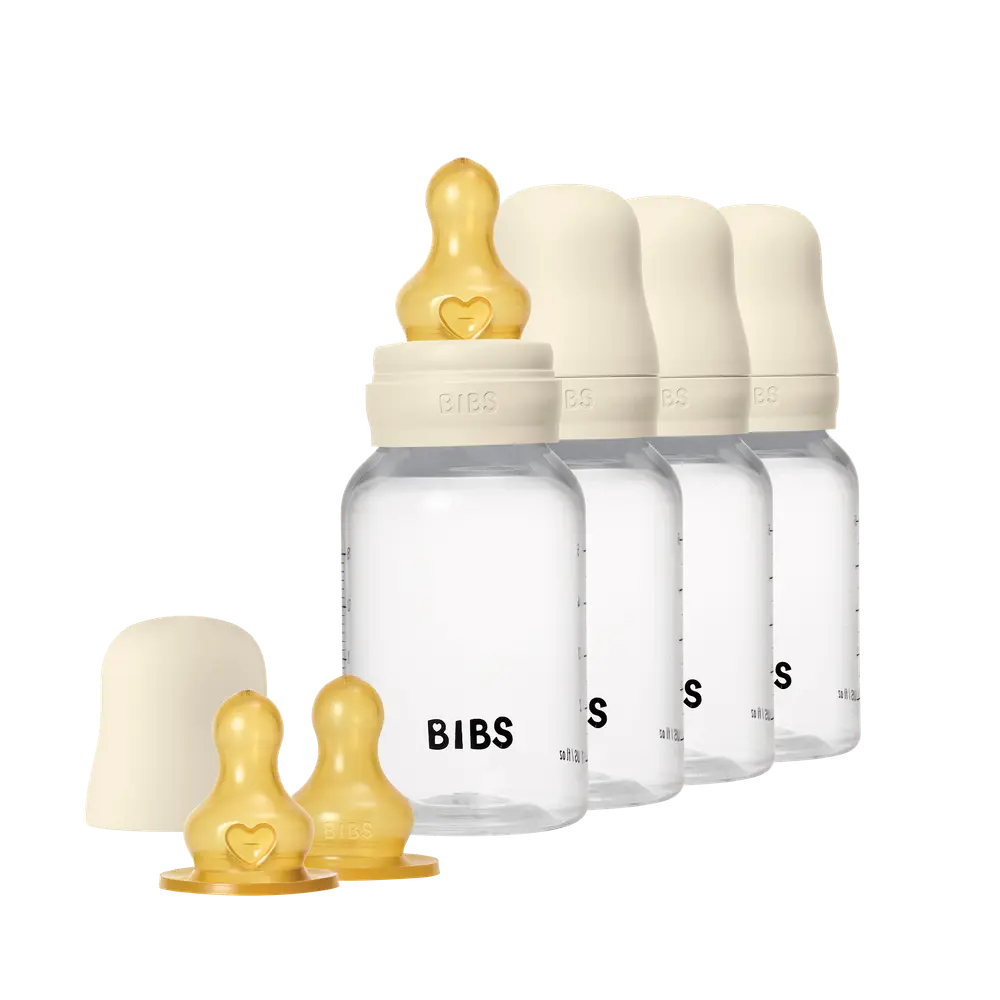 Sutteflaske Latex4pk 150 Ml Ivory fra Bibs