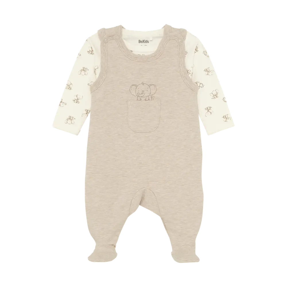 Sæt M. Body Langærmet+overall   2350   60 fra Bekids