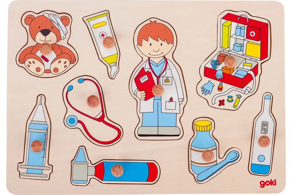 Puslespil, Hos Læge fra Goki