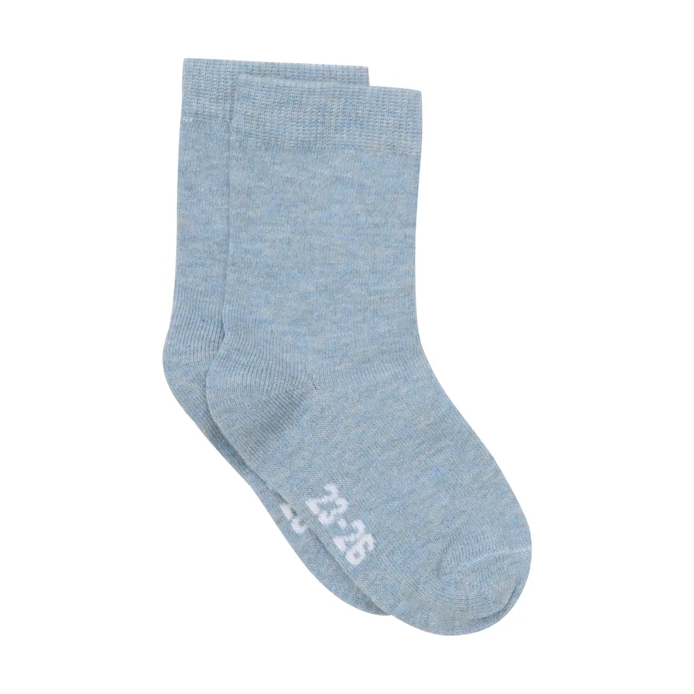 Ankle Sok  Solid   Grey Dawn Melange   15 18 fra Bekids