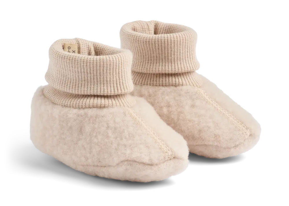 Lei Uld Fleece Futter   Pale Lilac   0 6 Mdr. fra Wheat