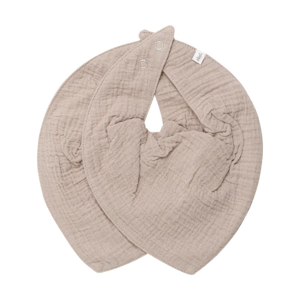 Bib Muslin (2 Pack)   2122   Onesize fra Pippi