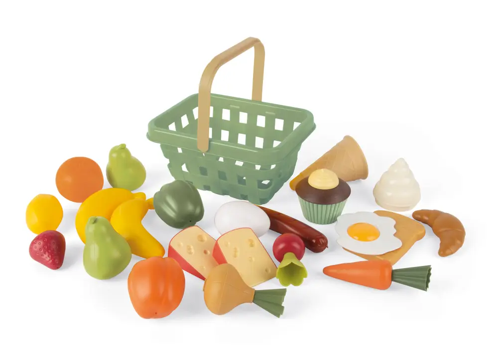 Gg Indkøbskurv Sæt M. 25 Dele fra Dantoy