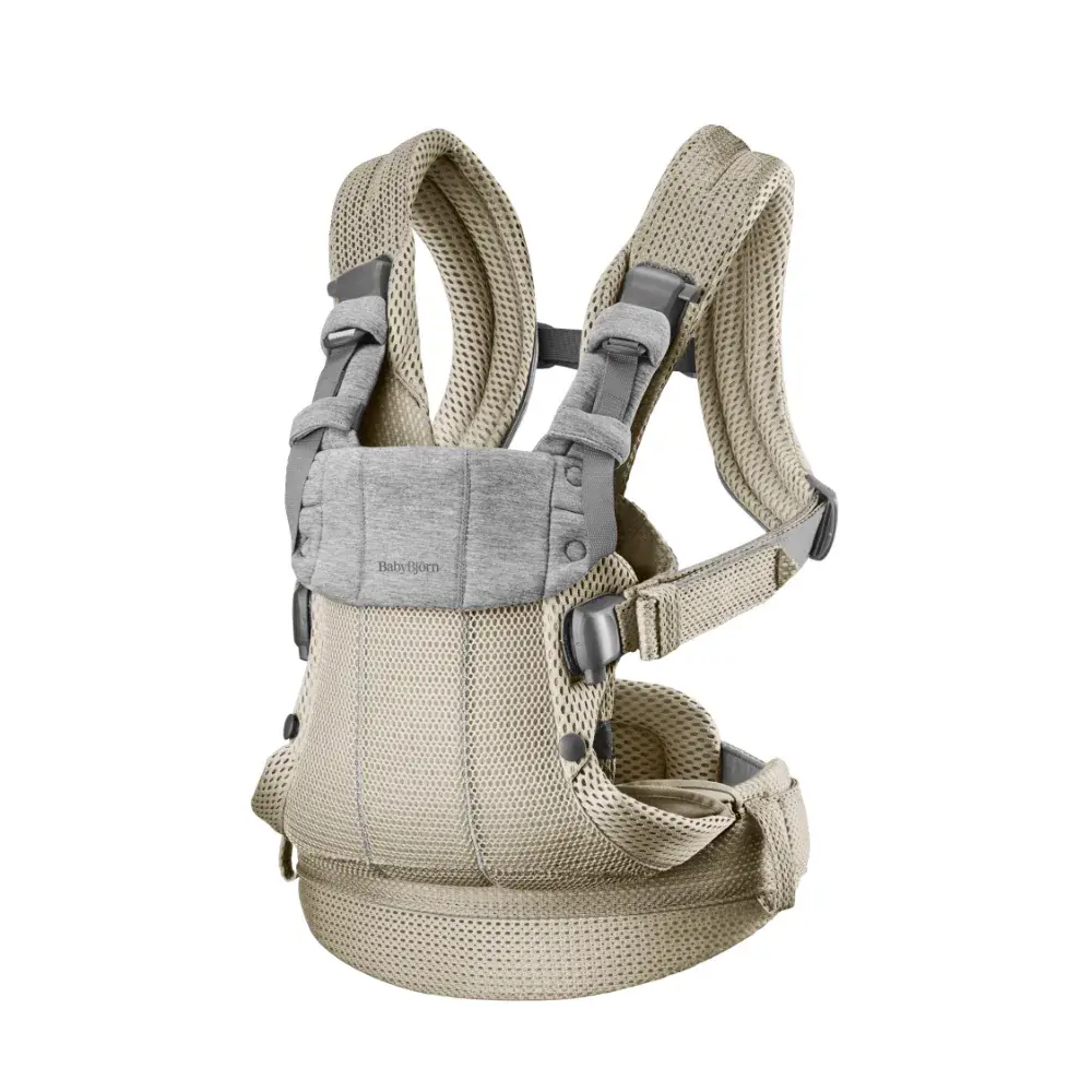 Bæresele Harmony, 3d Mesh, Gråbeige fra Babybjörn