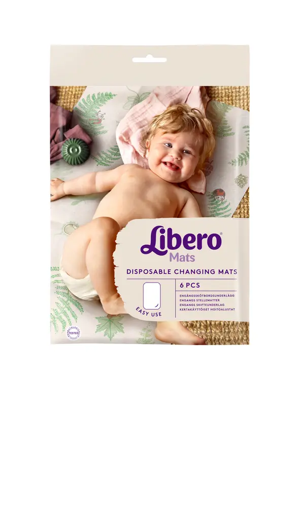 Skifteunderlag   6 Stk. fra Libero