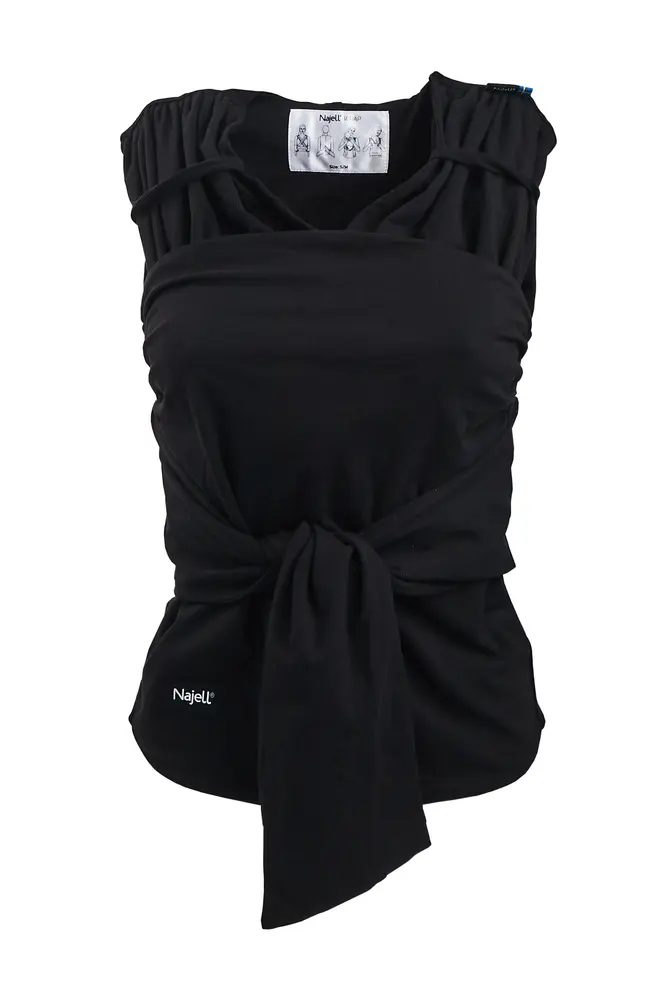 Wrap M   Charcoal Black fra Najell