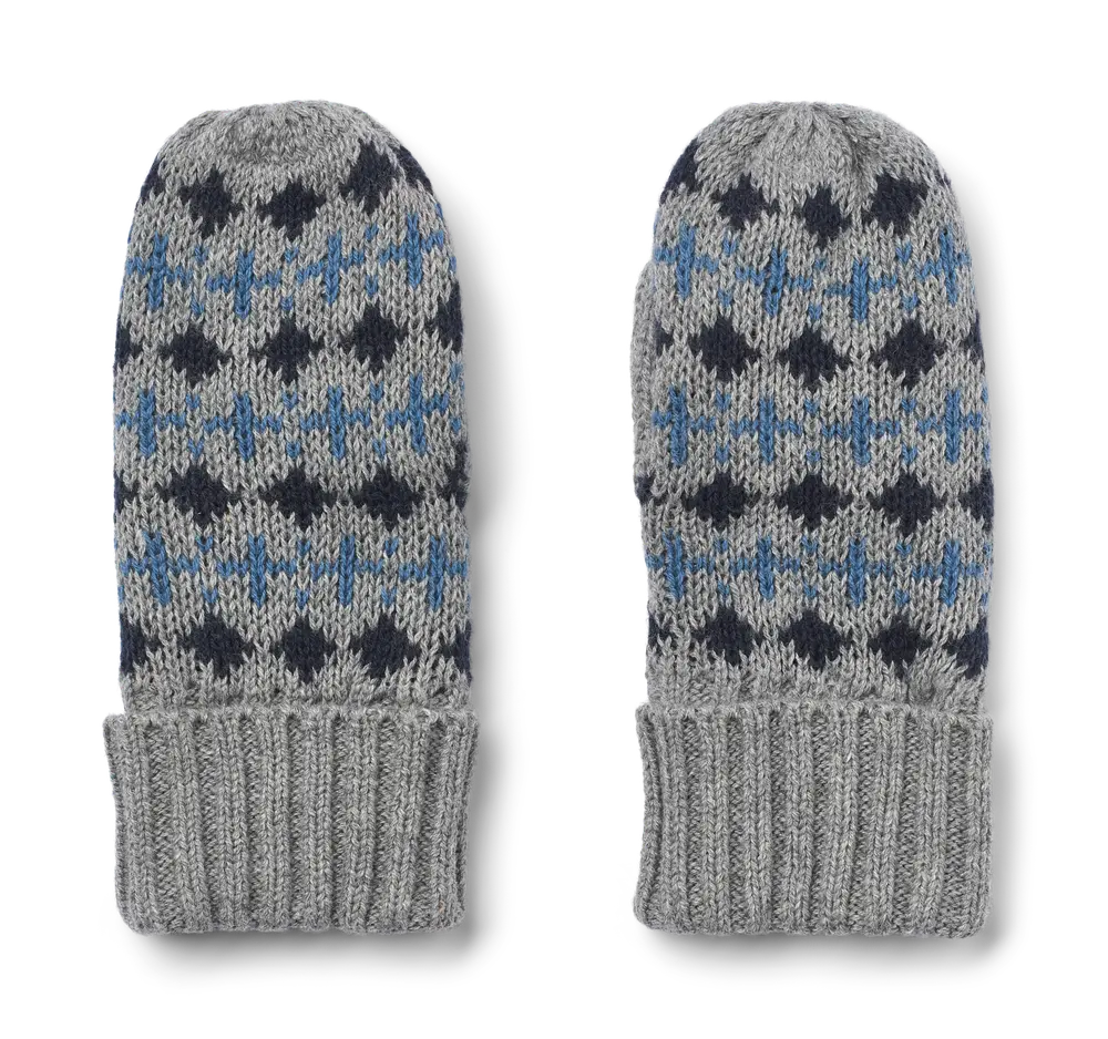 Cotta Jacquard Luffer   Grey Melange   6 8 år fra Wheat