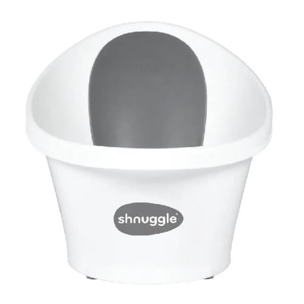 Baby Badekar   Hvid Grå fra Shnuggle