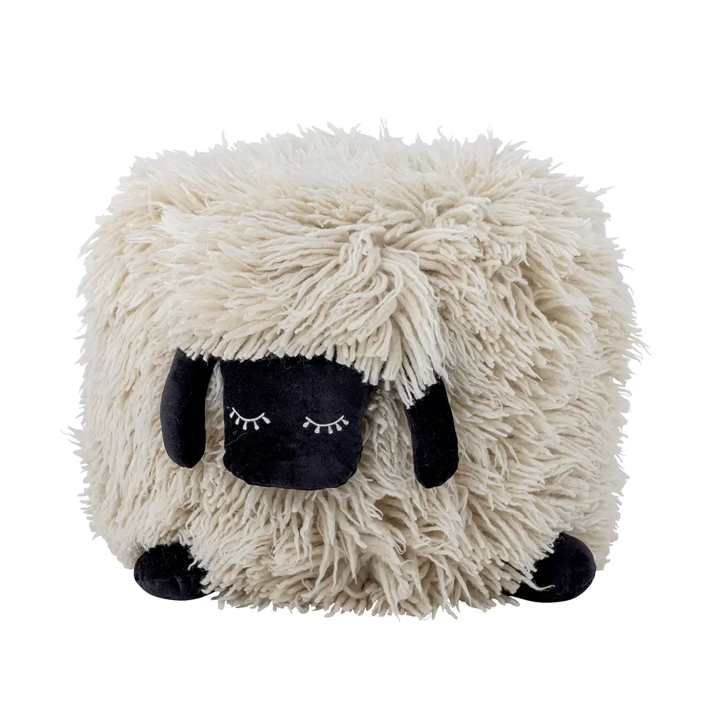 Dolly Puf, Hvid, Uld fra Bloomingvillemini