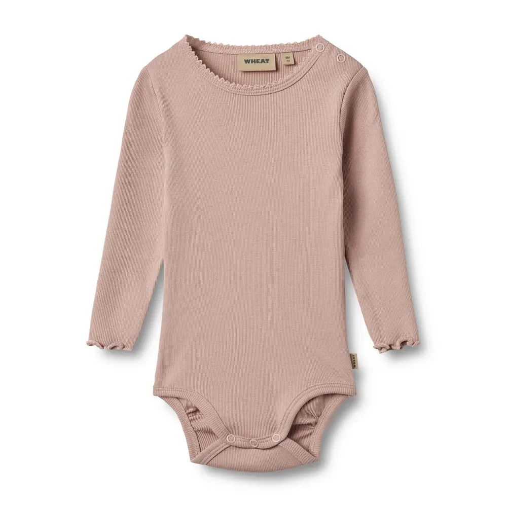 Langærmet Rib Body Regitze   2487   86 fra Wheat